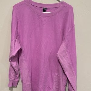Wild Fable Womens Waffle Knit Long Sleeve Pink Top Size M
